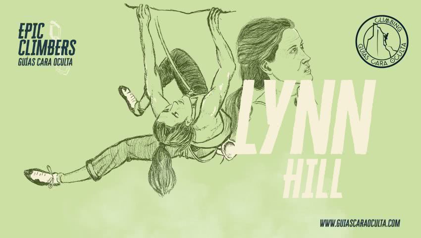Lynn Hill escalando